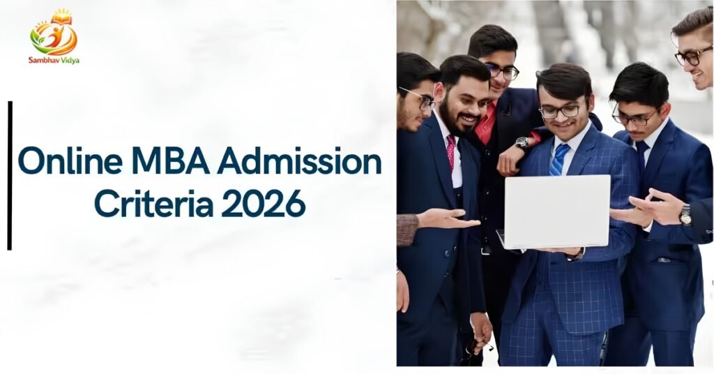 Online MBA Admission 2026