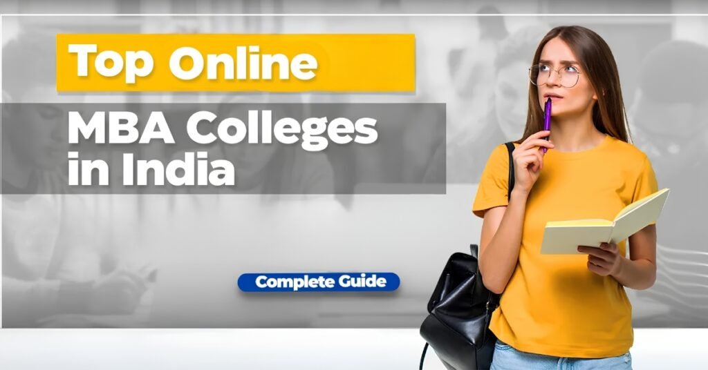Best Online MBA Colleges in India 2026