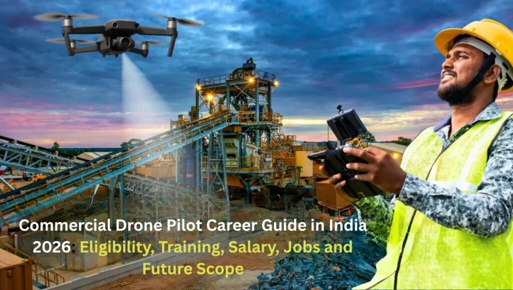 Commercial Drone Pilot Career Guide in India 2026: Eligibility, Training, Salary, Jobs and Future Scope