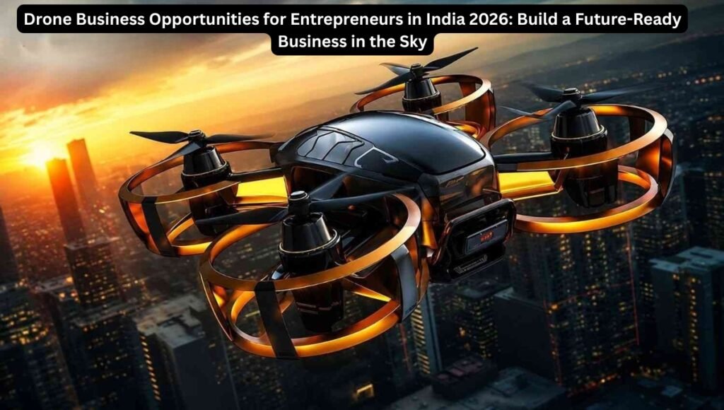 Drone Business Opportunities for Entrepreneurs in India 2026: Build a Future-Ready Business in the Sky